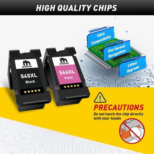 1-4Pcs Remanufactured 545 545XL 546XL Ink Cartridge For Canon PG545 XL PG 545 For Pixma MG2500 MG2540 MG2550 MG2550s printer - Image 4