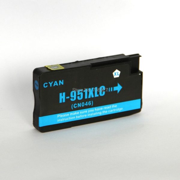 1 Yellow Compatible ink Cartridge For hp951 951xl, for Officejet Pro 8100 8600 251dw 276dw 8630 8650 8610 8620 8660 printer - Image 3