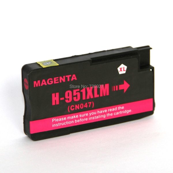 1 Yellow Compatible ink Cartridge For hp951 951xl, for Officejet Pro 8100 8600 251dw 276dw 8630 8650 8610 8620 8660 printer - Image 4
