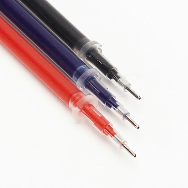 10 Pcs/Set Gel Pen Refills Rods 0.38mm Black Blue Red Ink Neutral Pen Washable Handle Refill Rod School Supplies Stationery - Image 3