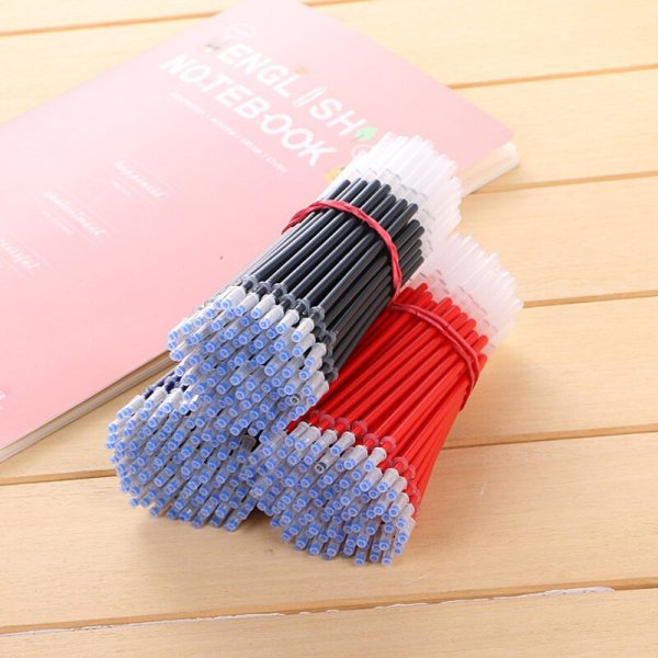 10 Pcs/Set Gel Pen Refills Rods 0.38mm Black Blue Red Ink Neutral Pen Washable Handle Refill Rod School Supplies Stationery - Image 6