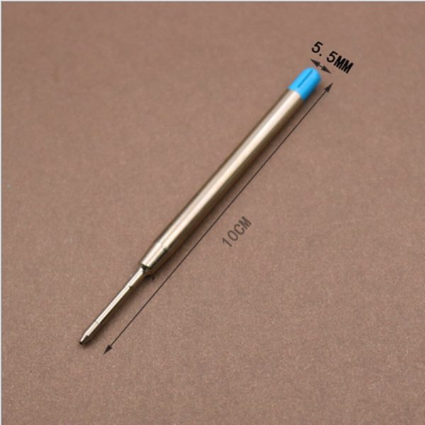 10 pcs/lot Meta Pen Refill School Office Ballpoint Pen Refill Smooth Fine 1.0mm Medium For Parker Stationery Gifts Supplies Pen - Image 3