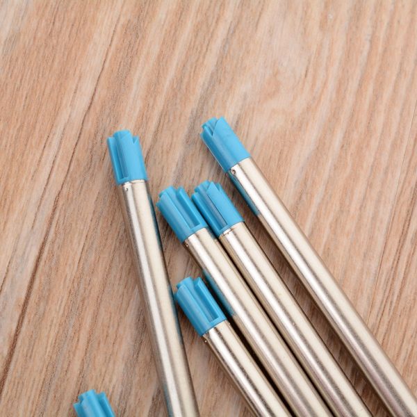 10 pcs/lot Meta Pen Refill School Office Ballpoint Pen Refill Smooth Fine 1.0mm Medium For Parker Stationery Gifts Supplies Pen - Image 4
