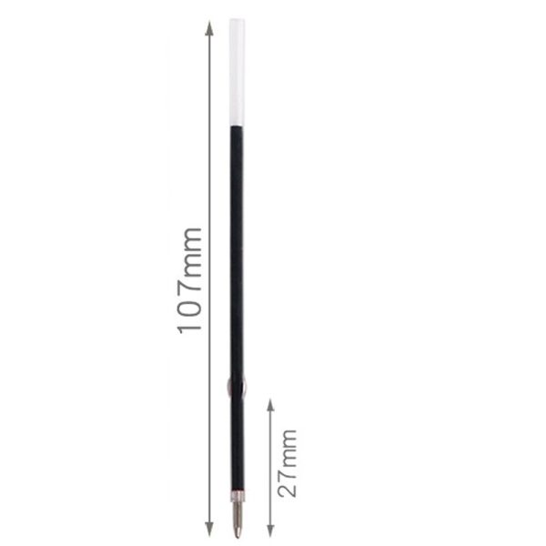 100 Pcs Black Red Blue 0.7mm Ballpoint Pen Refill School Stationery Office Writing Pen Refills Supplies - Image 4