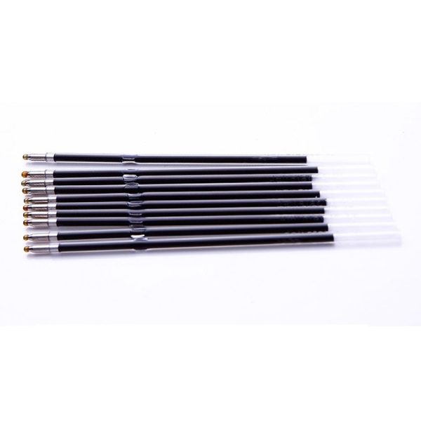 100 Pcs Black Red Blue 0.7mm Ballpoint Pen Refill School Stationery Office Writing Pen Refills Supplies - Image 6
