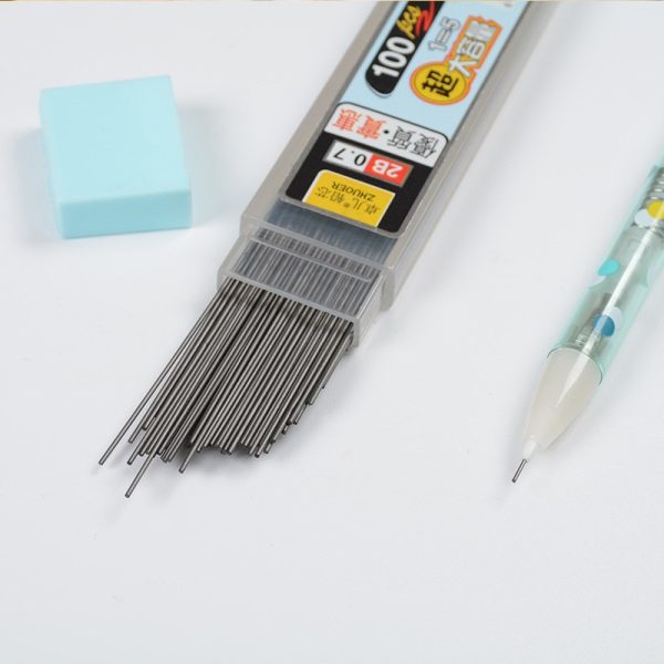 100Pcs/Box Mechanical Pencil Lead 0.5mm/0.7mm 2B Pencil Rod Automatic Pencil Lead Refill School Art Sketch Drawing Supplies - Image 2