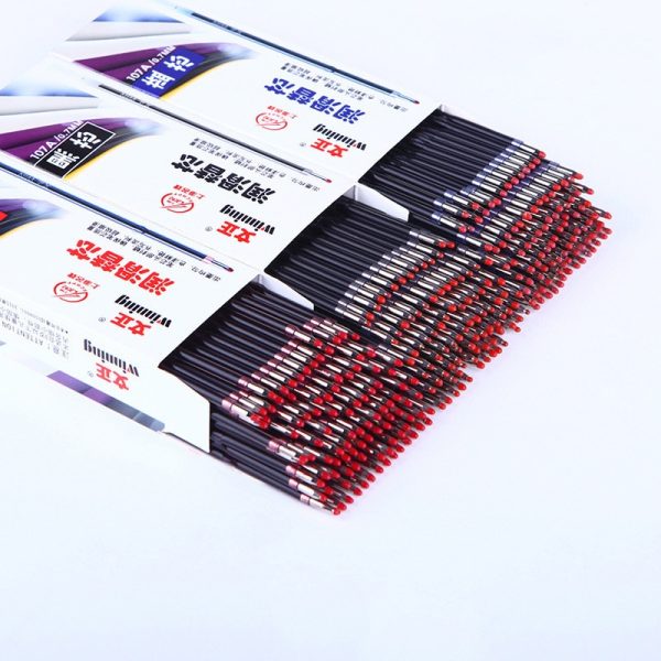 100pcs/box 0.7mm Ballpoint Pen Refill Black Blue Red Ink Replaceable Core Universal 107mm Length Press Style Pen Office Supplies - Image 2