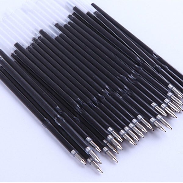 100pcs/box 0.7mm Ballpoint Pen Refill Black Blue Red Ink Replaceable Core Universal 107mm Length Press Style Pen Office Supplies - Image 4