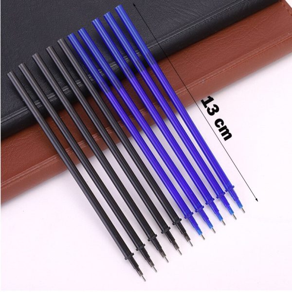 101Pcs/Set Erasable Pen Refill 0.5mm Black Blue Ink Washable Handle Book for School Office Writing Tools Wholesale Stationery - Image 2