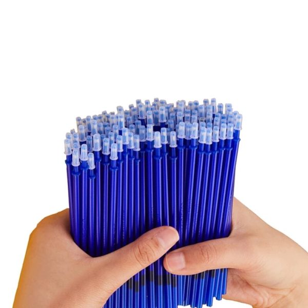 101Pcs/Set Erasable Pen Refill 0.5mm Black Blue Ink Washable Handle Book for School Office Writing Tools Wholesale Stationery - Image 6