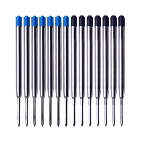 10Pcs 9.8cm Replaceable Metal Pen Refills 0.7mm Special Office Business Ballpoint Pen Refill Rods for Writing Office Stationery - Image 2