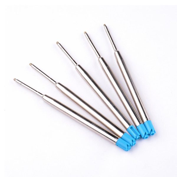 10Pcs 9.8cm Replaceable Metal Pen Refills 0.7mm Special Office Business Ballpoint Pen Refill Rods for Writing Office Stationery - Image 3