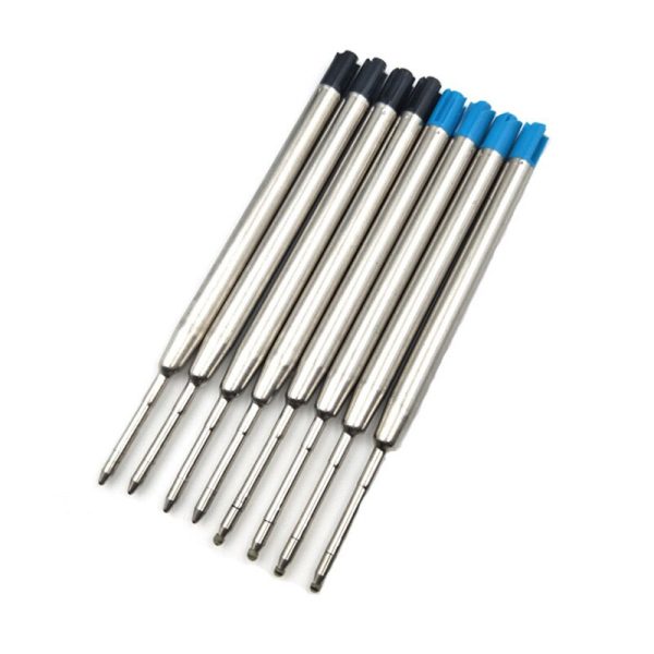 10Pcs 9.8cm Replaceable Metal Pen Refills 0.7mm Special Office Business Ballpoint Pen Refill Rods for Writing Office Stationery - Image 6