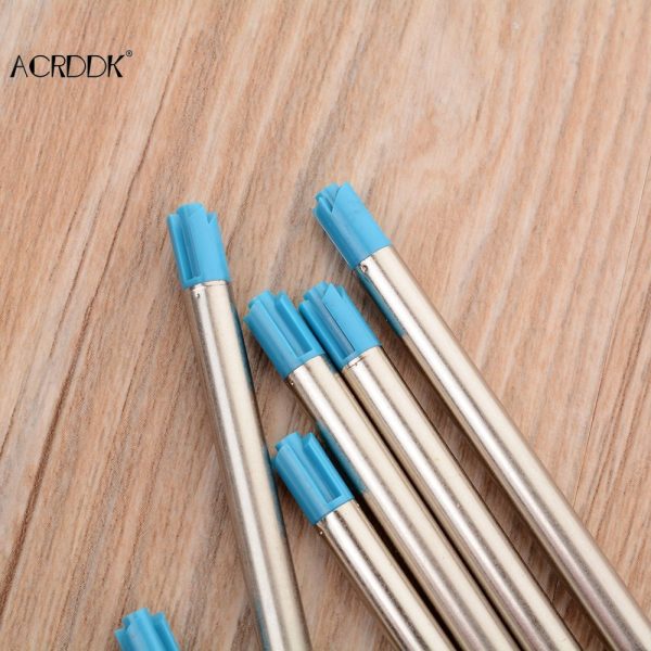 10Pcs Metal Pen Refill Ballpoint Pen Refill Smooth 1mm Pen Replacement for Tactical Pen School Office Stationery Gift Supplies - Image 4