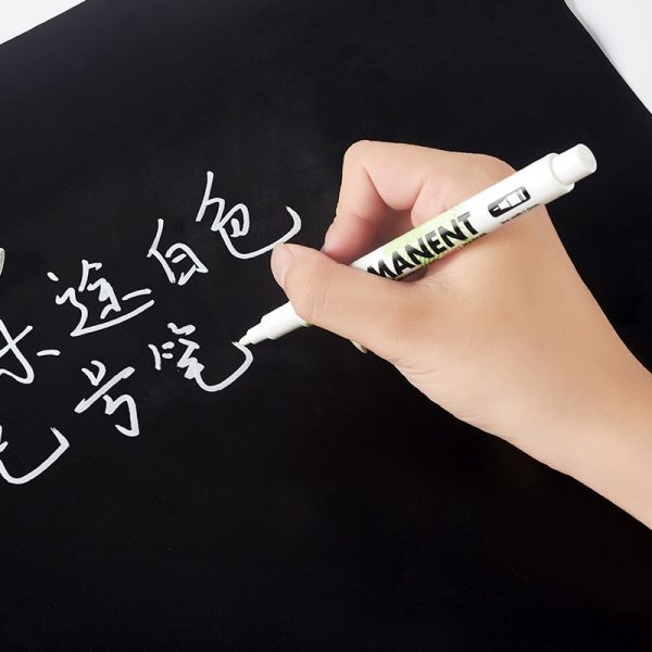10pcs/Set White Marker Pen Graffiti Pens Waterproof Permanent Tire Painting Notebook Tyre Tread Oily Environmental Pen - Image 5