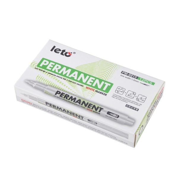 10pcs/Set White Marker Pen Graffiti Pens Waterproof Permanent Tire Painting Notebook Tyre Tread Oily Environmental Pen - Image 6