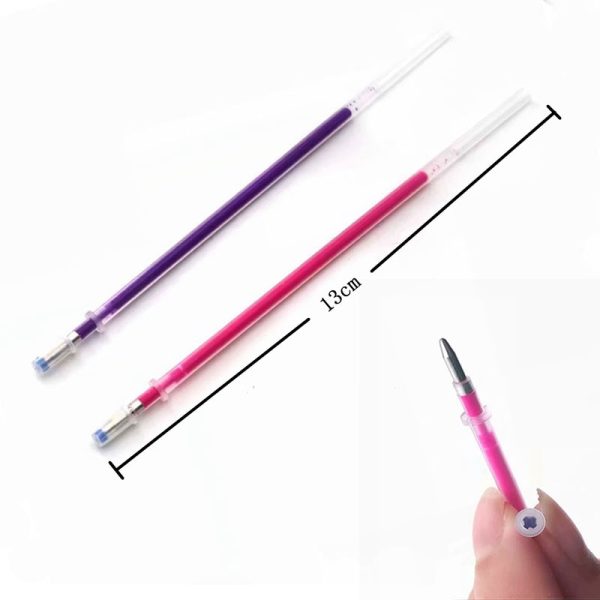 12pcs/set Colors Gel Pen Refill 0.7mm Multi Colored Painting Gel Ink Ballpoint Pens Refills Rod for School Stationery - Image 6