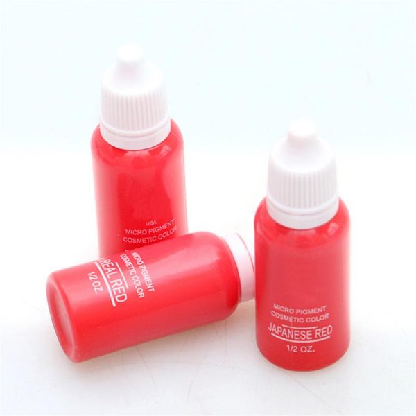 15ml Professional Tattoo Ink Permanent Makeup Eyebrow Lips Eye Line Tattoo Inks Microblading Pigment DIY Body Beauty Tattoo Art - Image 2