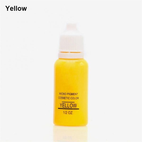 15ml Professional Tattoo Ink Permanent Makeup Eyebrow Lips Eye Line Tattoo Inks Microblading Pigment DIY Body Beauty Tattoo Art - Image 6