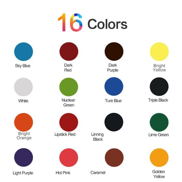 16Colors 30ml Body Painting Tattoo Ink Permanent Makeup Coloring Pigment Eyebrows Eyeliner Tattoo Paint Body Eternal Tattoo Ink - Image 4