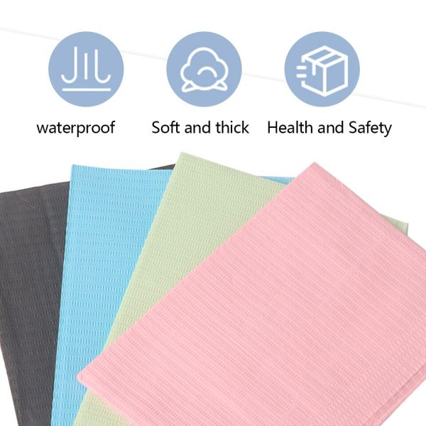 20/50/100pcs Disposable Tattoo Cleaning Wipes Pad Double-layer Composite Membrane Absorbent Waterproof Tablecloths Tattoo Bibs - Image 2