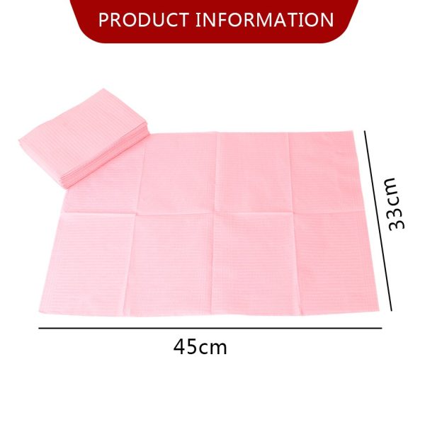 20/50/100pcs Disposable Tattoo Cleaning Wipes Pad Double-layer Composite Membrane Absorbent Waterproof Tablecloths Tattoo Bibs - Image 3