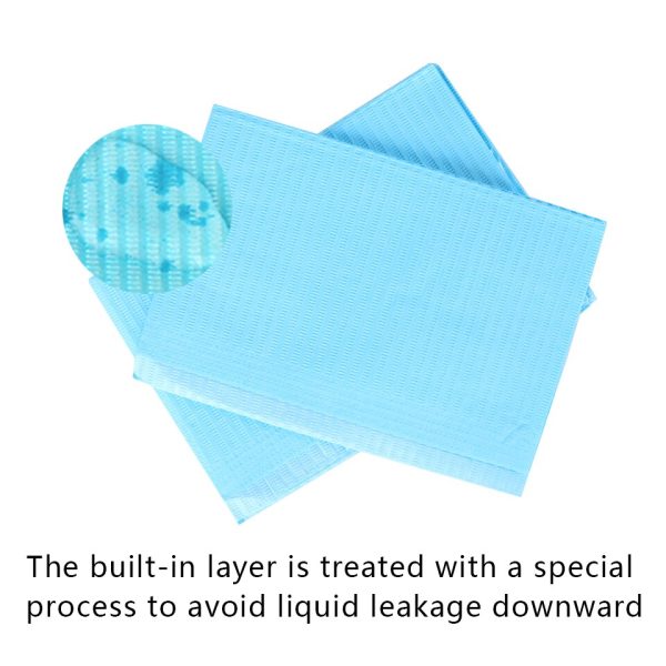 20/50/100pcs Disposable Tattoo Cleaning Wipes Pad Double-layer Composite Membrane Absorbent Waterproof Tablecloths Tattoo Bibs - Image 5