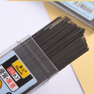 200 Pcs/box Mechanical Pencil Leads 0.5/0.7mm 2B Pencil Rod Automatic Pencil Core Refill for School Art Sketch Drawing Writing