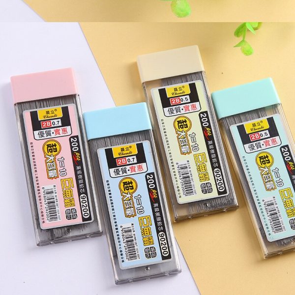 200 Pcs/box Mechanical Pencil Leads 0.5/0.7mm 2B Pencil Rod Automatic Pencil Core Refill for School Art Sketch Drawing Writing - Image 6