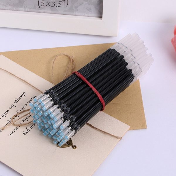 20PCS/set of Gel pen Refills 0.5mm Black Blue Red Ink Refill School Office Stationery Writing Supplies - Image 2