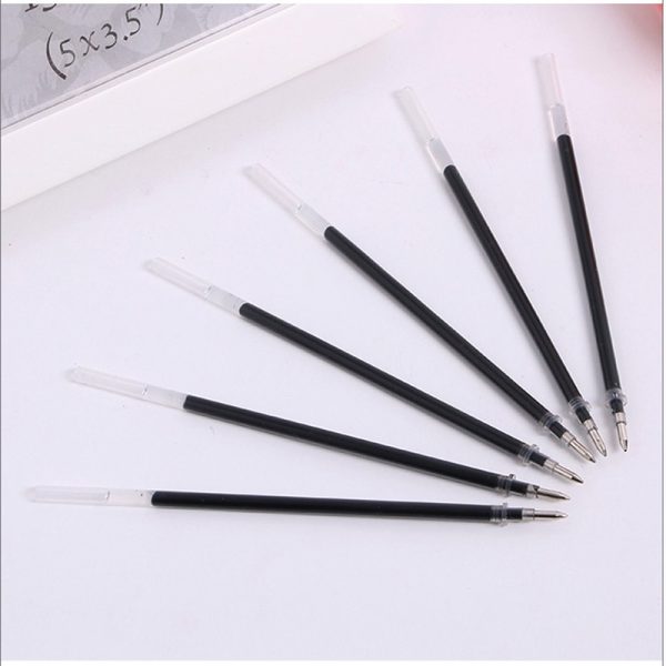 20PCS/set of Gel pen Refills 0.5mm Black Blue Red Ink Refill School Office Stationery Writing Supplies - Image 4