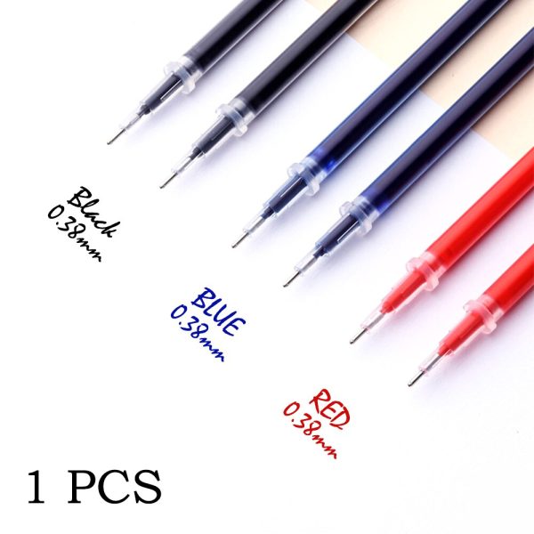 30PCS/lot 0.38 0.5mm Gel Pen Refill Ink Refill Full Syringe Student Office Study Supplies Strongly Sticky Silicone Double Energy - Image 2