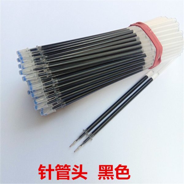 30PCS/lot 0.38 0.5mm Gel Pen Refill Ink Refill Full Syringe Student Office Study Supplies Strongly Sticky Silicone Double Energy - Image 5
