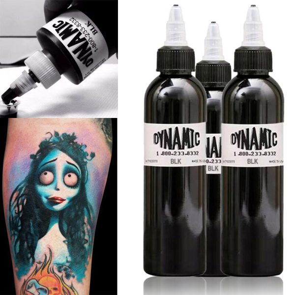30ml/60ml Black Tattoo Ink Pigment Professional DIY Tattoo Pigment Practice Tattoo Ink Body Art Tattoo Pigment