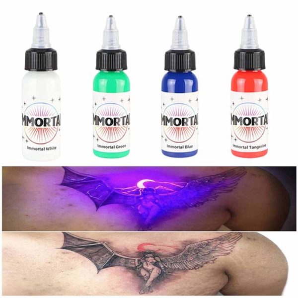 30ml Bottle Professional Fluorescence Tattoo Ink Purple Light Micropigmentation Pigment Uv Ink Tattoo Pigment for Body Painting - Image 4