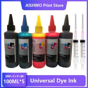 4Color Universal 100ml Refill Dye Ink Kit for Epson for Canon for HP for Brother All Model Printer ink CISS Ink Voor inkt Tank