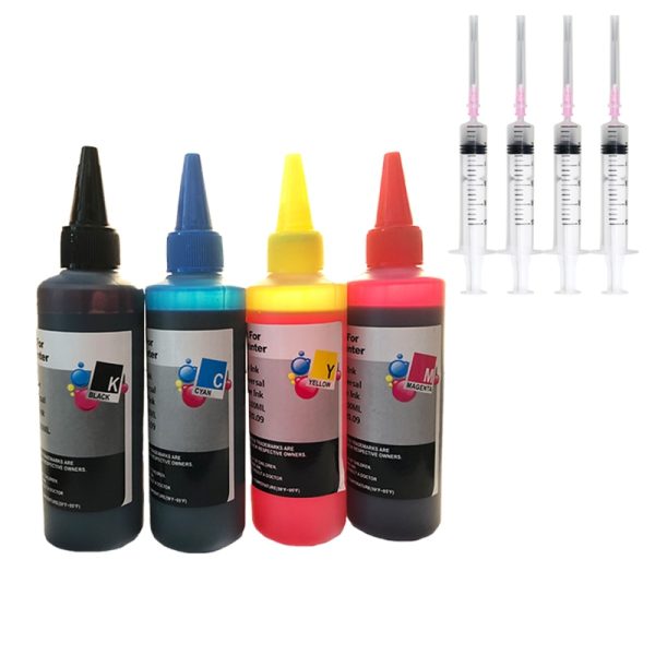 4Color Universal 100ml Refill Dye Ink Kit for Epson for Canon for HP for Brother All Model Printer ink CISS Ink Voor inkt Tank - Image 5