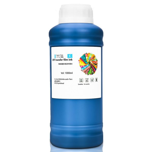 5 pieces/set 1000ml heat transfer A3 A4 pet film ink dtf white ink for epson i3200 xp600 l1800 dtf printers - Image 5
