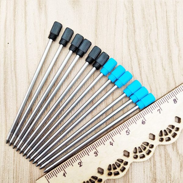 50 pcs/lot Diamond Crystal Pen Special Metal Refills Ballpoint Pen Cartridge 7cm Length For Office School Students Wholesale - Image 3
