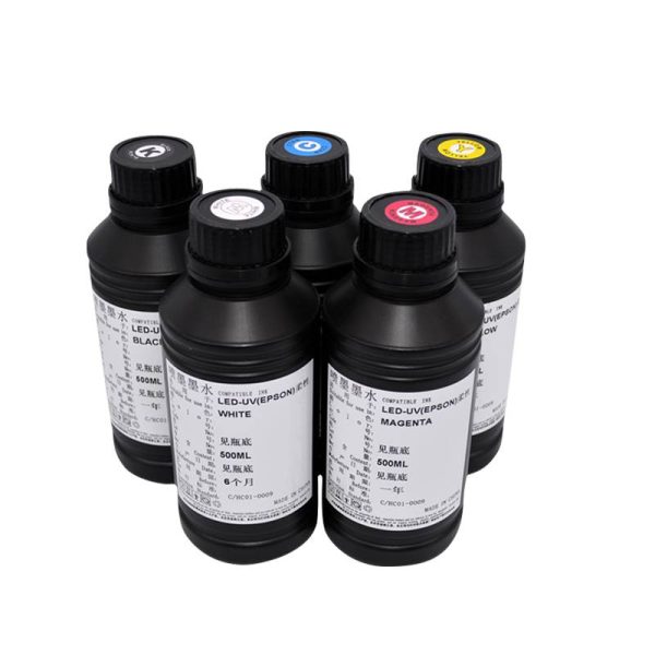 500ML Bottle LED UV Ink For Epson L800 L805 L1800 R290 R330 1390 1400 1410 UV Printer Ink UV Varnish Gloss Ink Hard INK Soft - Image 3