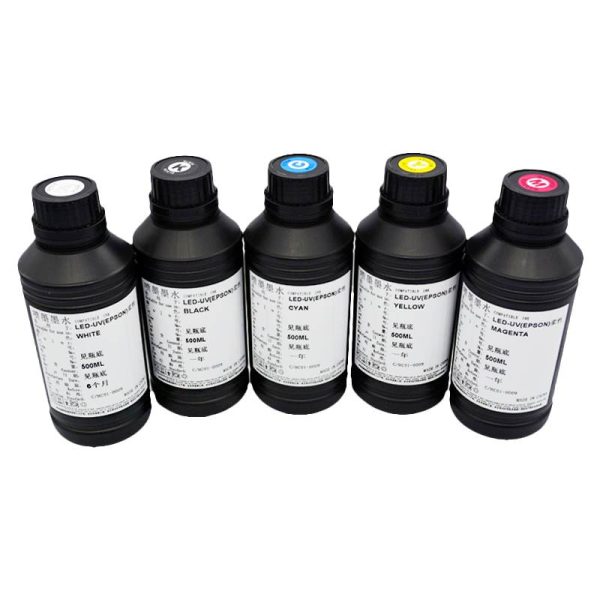 500ML Bottle LED UV Ink For Epson L800 L805 L1800 R290 R330 1390 1400 1410 UV Printer Ink UV Varnish Gloss Ink Hard INK Soft - Image 4