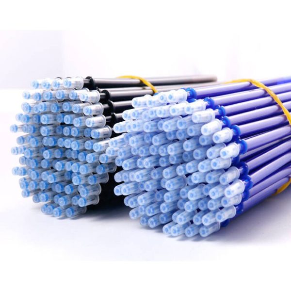 50Pcs/lot Magic Erasable Pen Refill Gel Pen Refill Accessories 0.5mm Blue Black Ink Writing Tools Office Shool Pens Refill Rod - Image 6