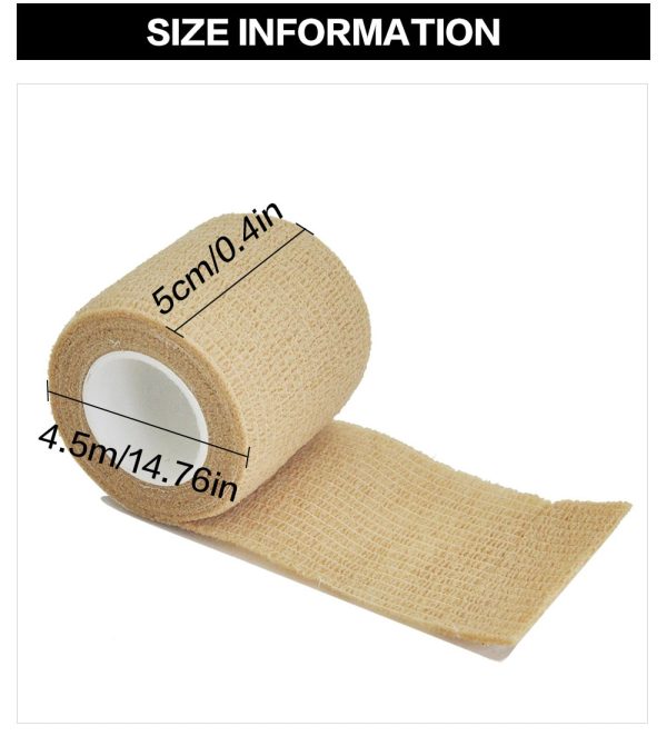 6/10/20Pcs Disposable Bandage Tattoo Sport Wrap Tape Self Adhesive Elastic Bandage Tape Tattoo Permanent Makeup Accessories - Image 6