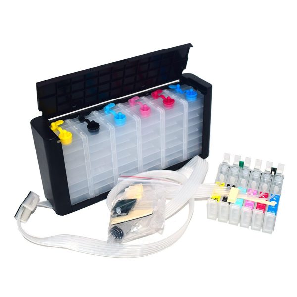 6 Colors 82N T082 Continuous Ink Supply System For Epson T50 T59 R270 R290 RX615 TX650 Ciss ink system For Epson T0821N -T0826N - Image 5