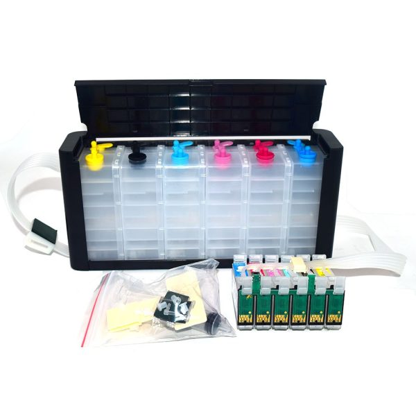 6 Colors 82N T082 Continuous Ink Supply System For Epson T50 T59 R270 R290 RX615 TX650 Ciss ink system For Epson T0821N -T0826N - Image 6