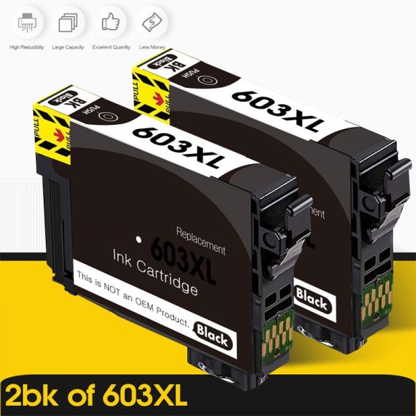603 XL Compatible for Epson 603XL E603 T603 for XP-2100 XP-3100 WF-2810 XP-3105 XP-4100 XP-4105 WF-2830 XP-2105 Printer - Image 2
