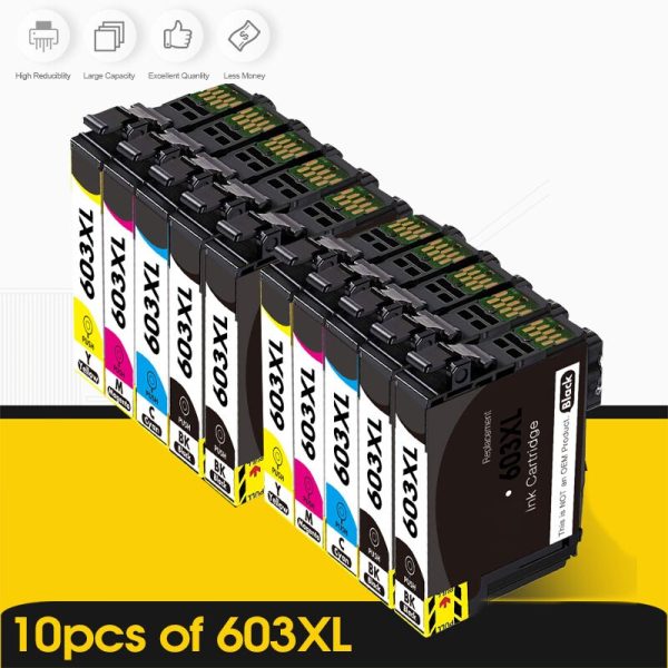 603 XL Compatible for Epson 603XL E603 T603 for XP-2100 XP-3100 WF-2810 XP-3105 XP-4100 XP-4105 WF-2830 XP-2105 Printer - Image 4