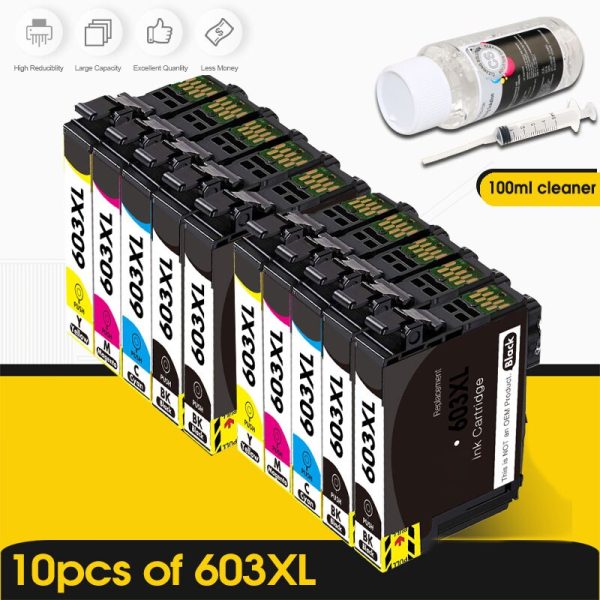 603 XL Compatible for Epson 603XL E603 T603 for XP-2100 XP-3100 WF-2810 XP-3105 XP-4100 XP-4105 WF-2830 XP-2105 Printer - Image 5
