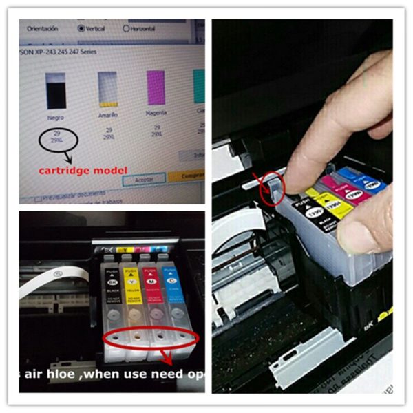 603XL 603 Refillable Ink Cartridge ARC Chip for Epson XP-4155 XP-4150 XP-3155 XP-3150 XP-2155 XP-2150 WF-2870 2845 WF-2840 2820 - Image 6