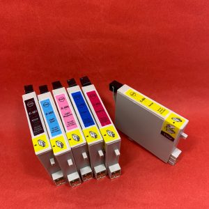 6Pcs T0481-T0486 Compatible ink cartridge for EPSON STYLUS PHOTO R200/R300/R300M/R320/RX500/RX600/RX620